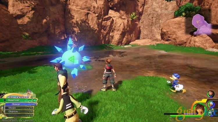 Localizaciones de los informes secretos de Kingdom Hearts III