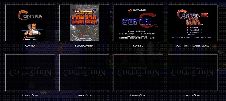 Konami Anniversary Collection