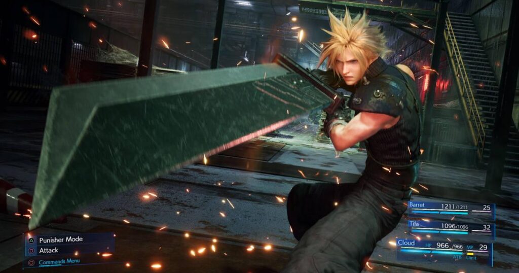 Gameplays de la demo de Final Fantasy VII Remake en el TGS 2019