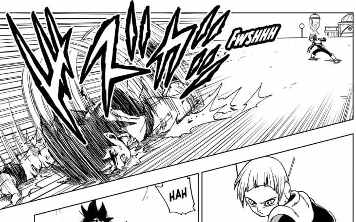 Los entrenamientos de Goku y Vegeta en el arco de Moro