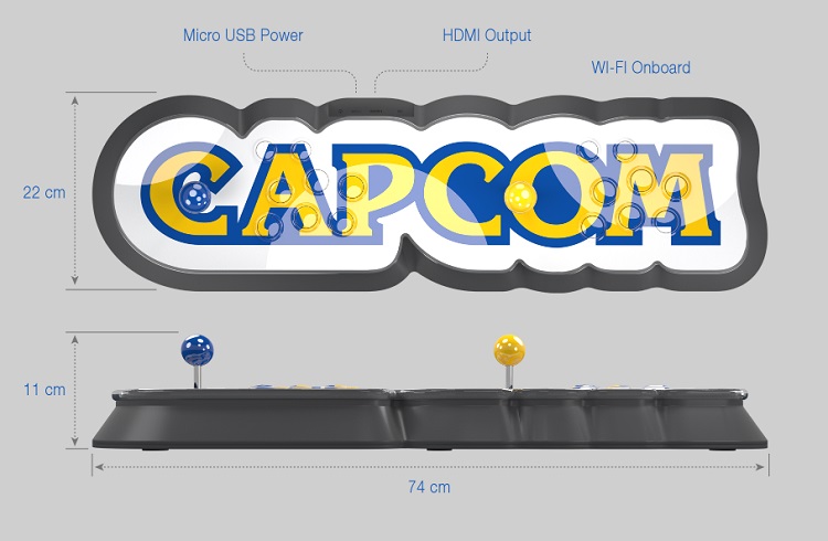 tráiler de lanzamiento de Capcom Home Arcade