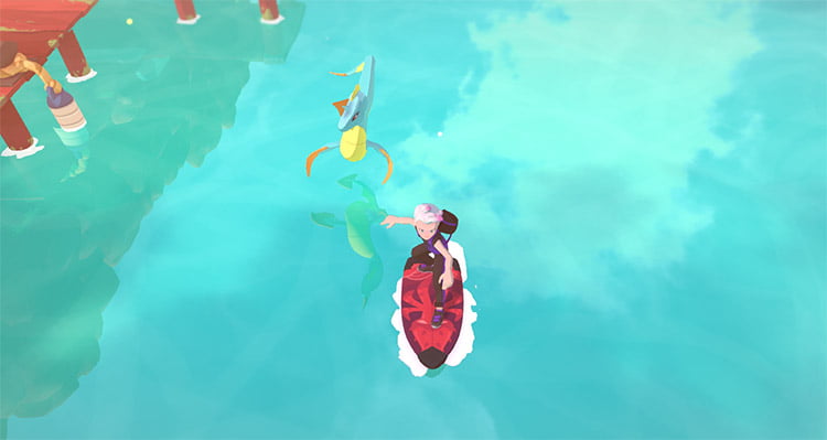 tabla de surf en Temtem