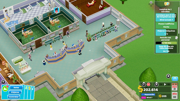Análisis Two Point Hospital 4