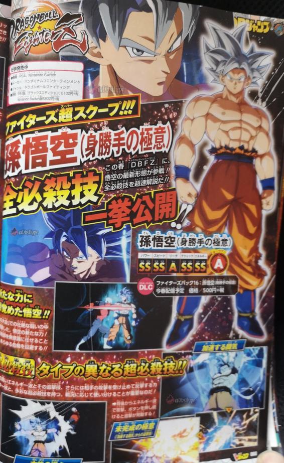 Todas las técnicas de Son Goku Ultra Instinto en Dragon Ball FighterZ