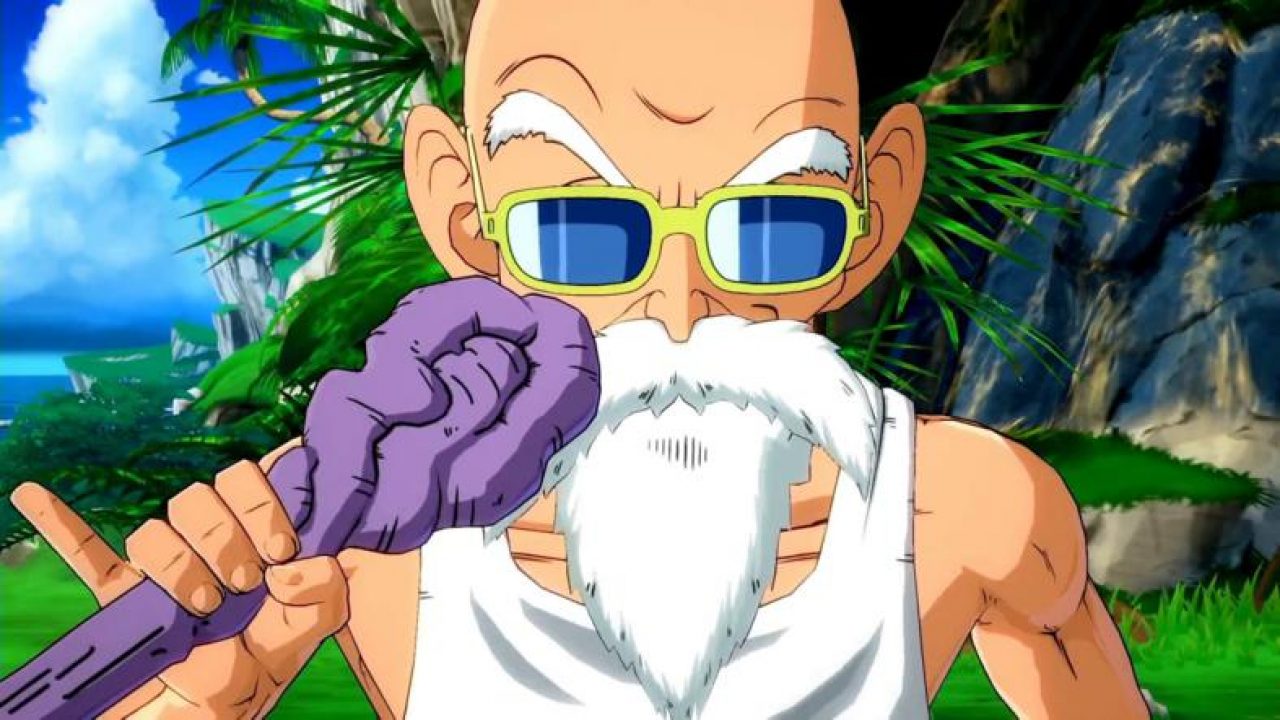 Imágenes de las técnicas de Roshi en Dragon Ball FighterZ