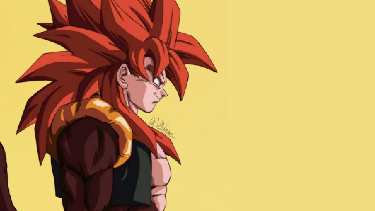 Gogeta SSJ 4  Dibujos, Personajes de dragon ball, Dragon ball