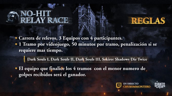 reglas No-Hit Dark Souls 3