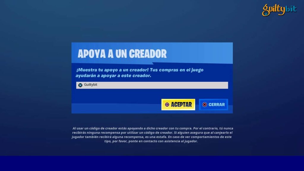 Cómo apoyar a un creador de contenido de Epic Games en