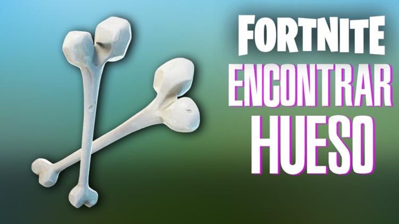 Dónde encontrar hueso en Fortnite Temporada 6 para objetos y armas