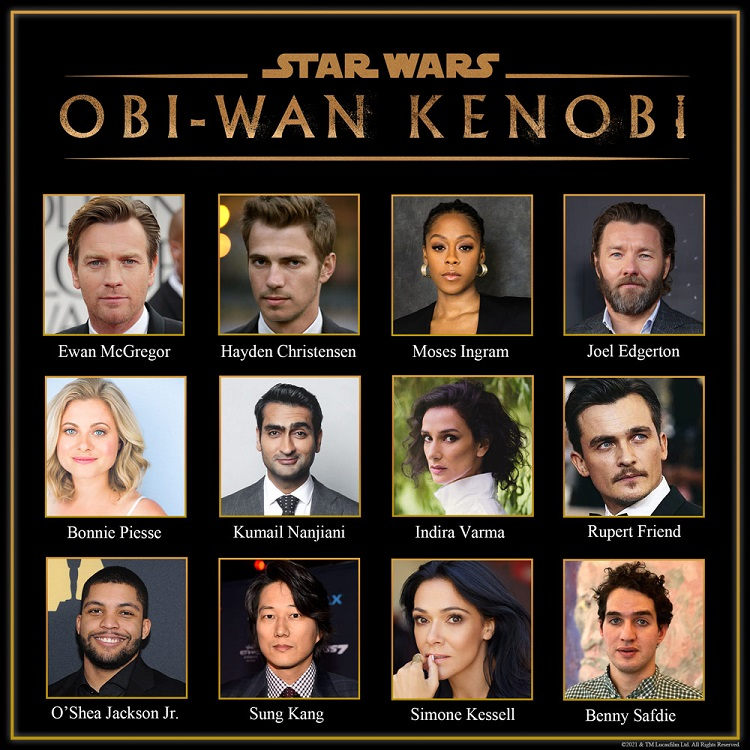 reparto de Star Wars: Obi-Wan Kenobi