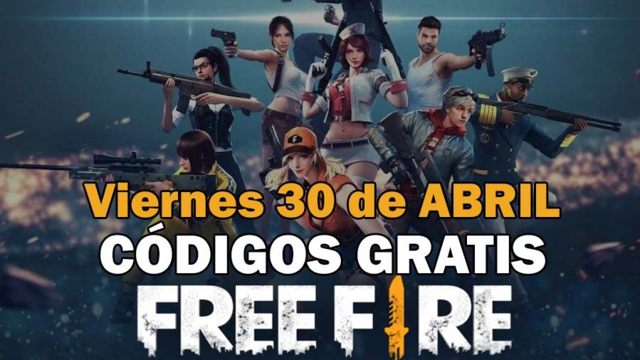 Free Fire: códigos gratis para hoy, 3 de abril de 2021