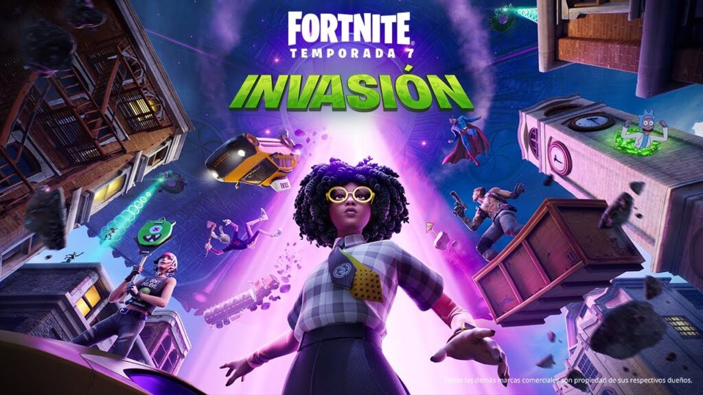 Fortnite Temporada 7 Invasión