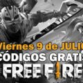 redeem Free Fire free codes on July 9, 2021 Free Fire Code