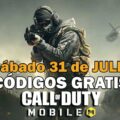 Call of Duty Mobile Codes July 31, 2021