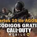 Free Call of Duty Mobile Codes August 10, 2021