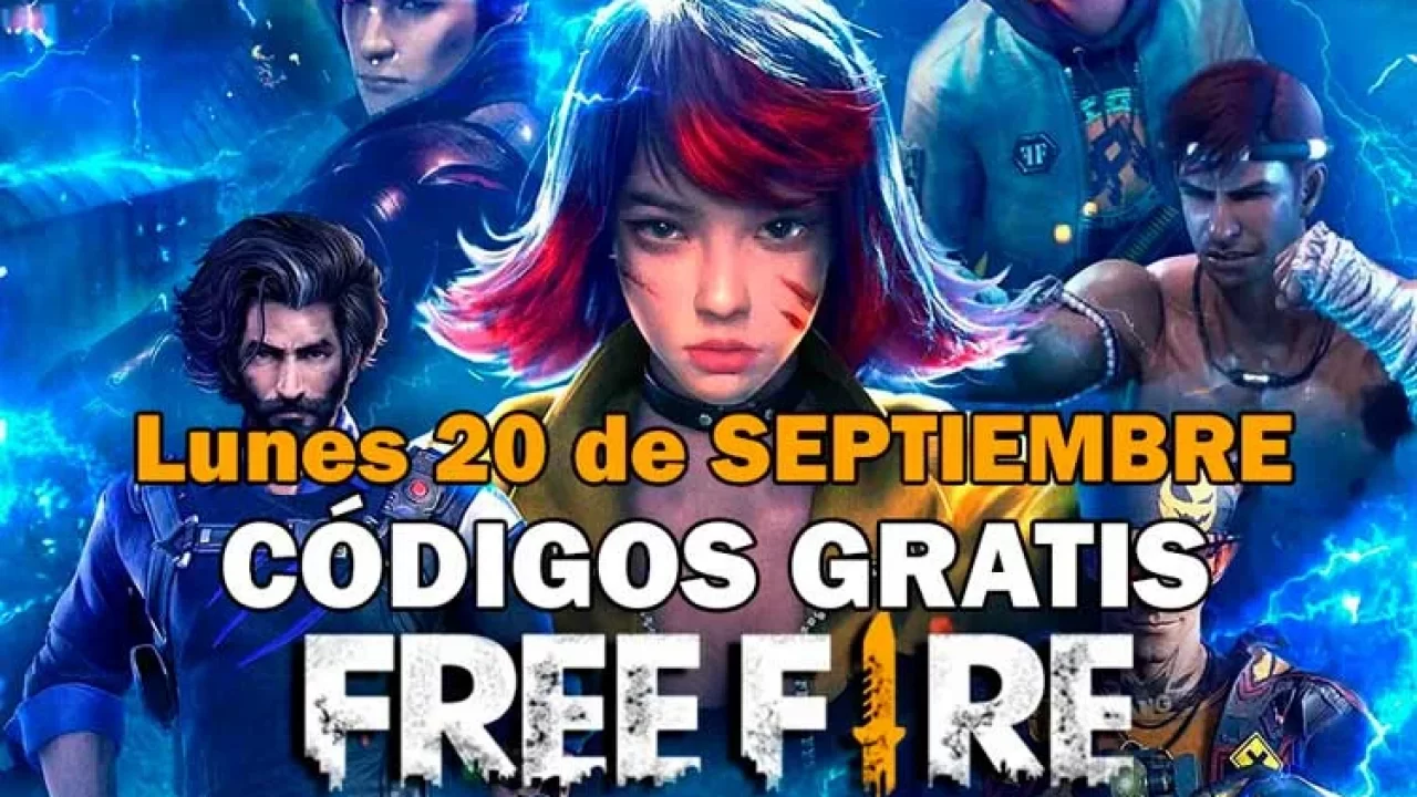 Garena Free Fire: Códigos de canje gratis 20 de septiembre 2021