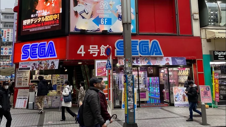 SEGA cerrará todos sus salones arcade en Japón