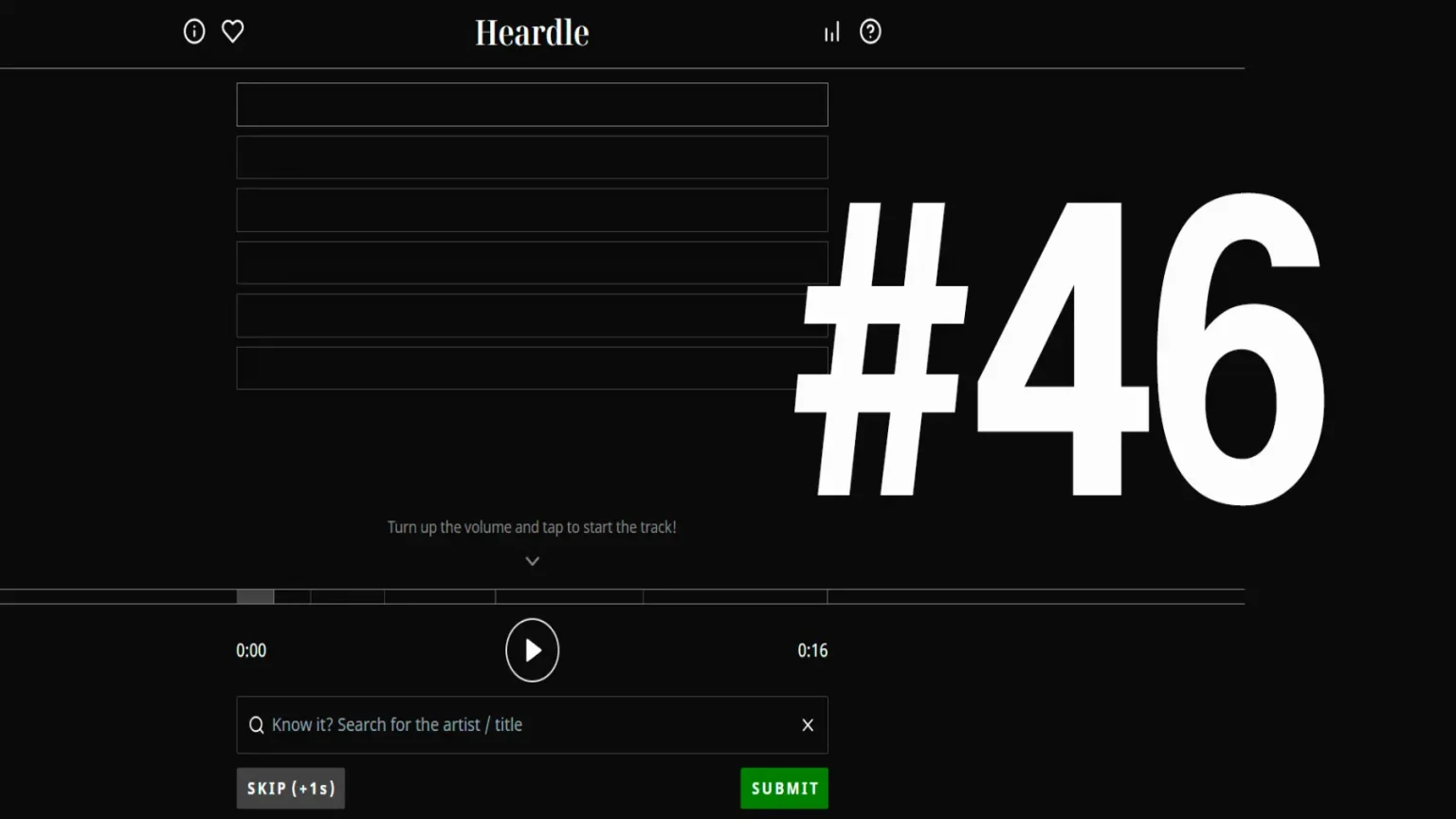 canción del Heardle 46