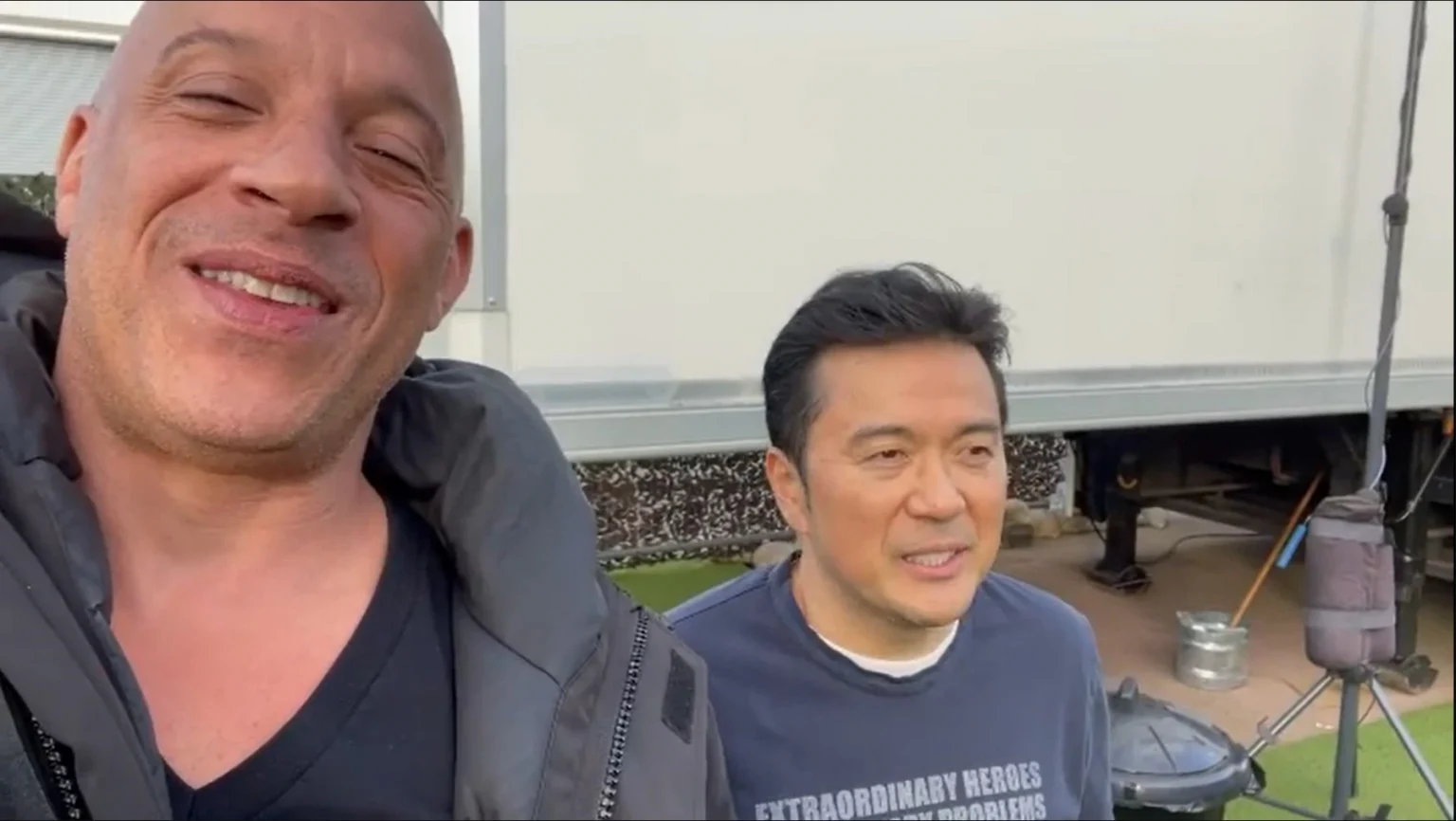 Justin Lin y Vin Diesel en Instagram
