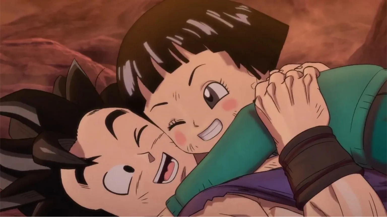 Gohan y Pan Dragon Ball Super: Super Hero
