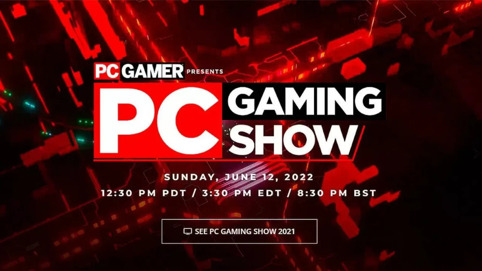 fecha y hora del PC Gaming Show