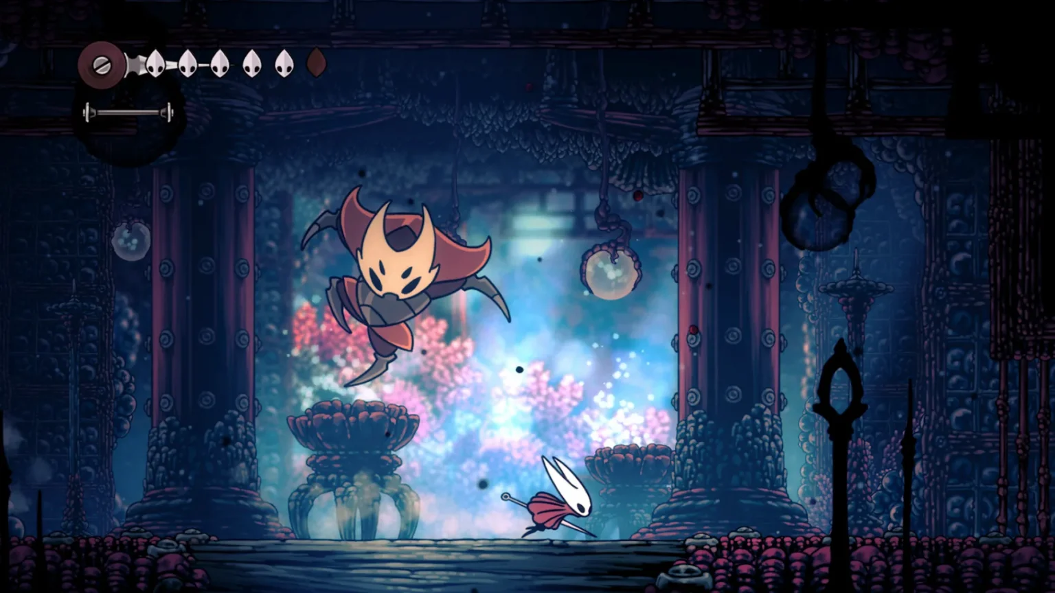 gameplay de Hollow Knight_ Silksong