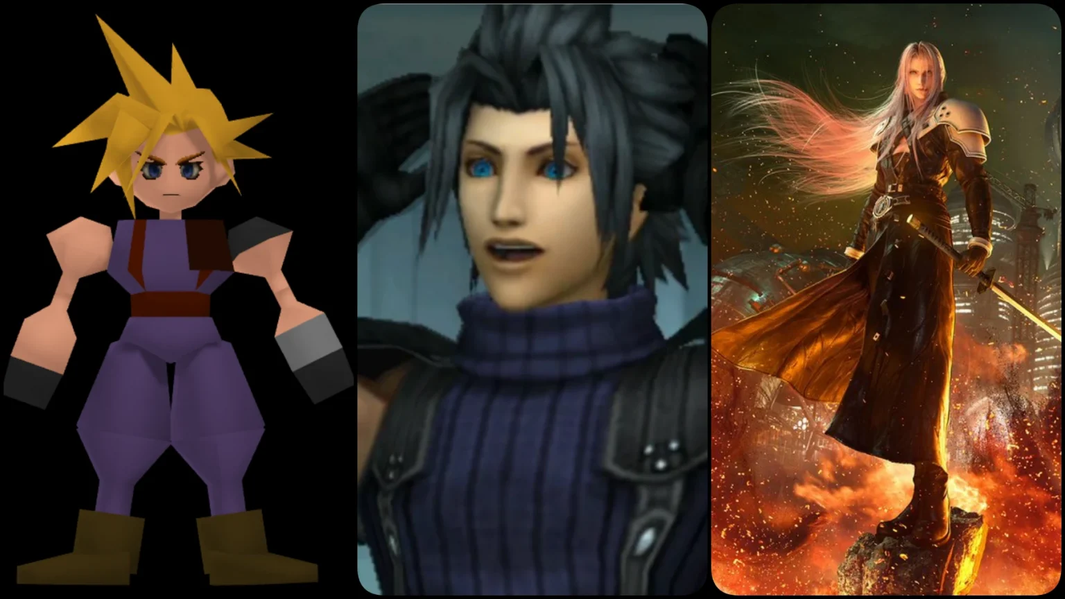 todos los juegos de Final Fantasy VII