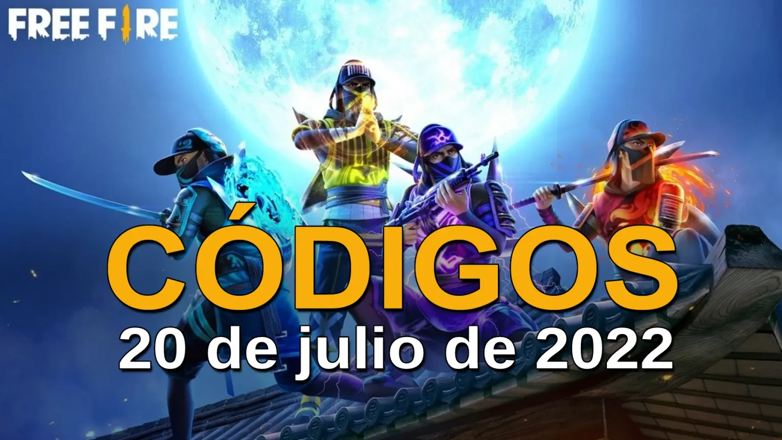 Free Fire: códigos de canje gratis del 20 de noviembre de 2022