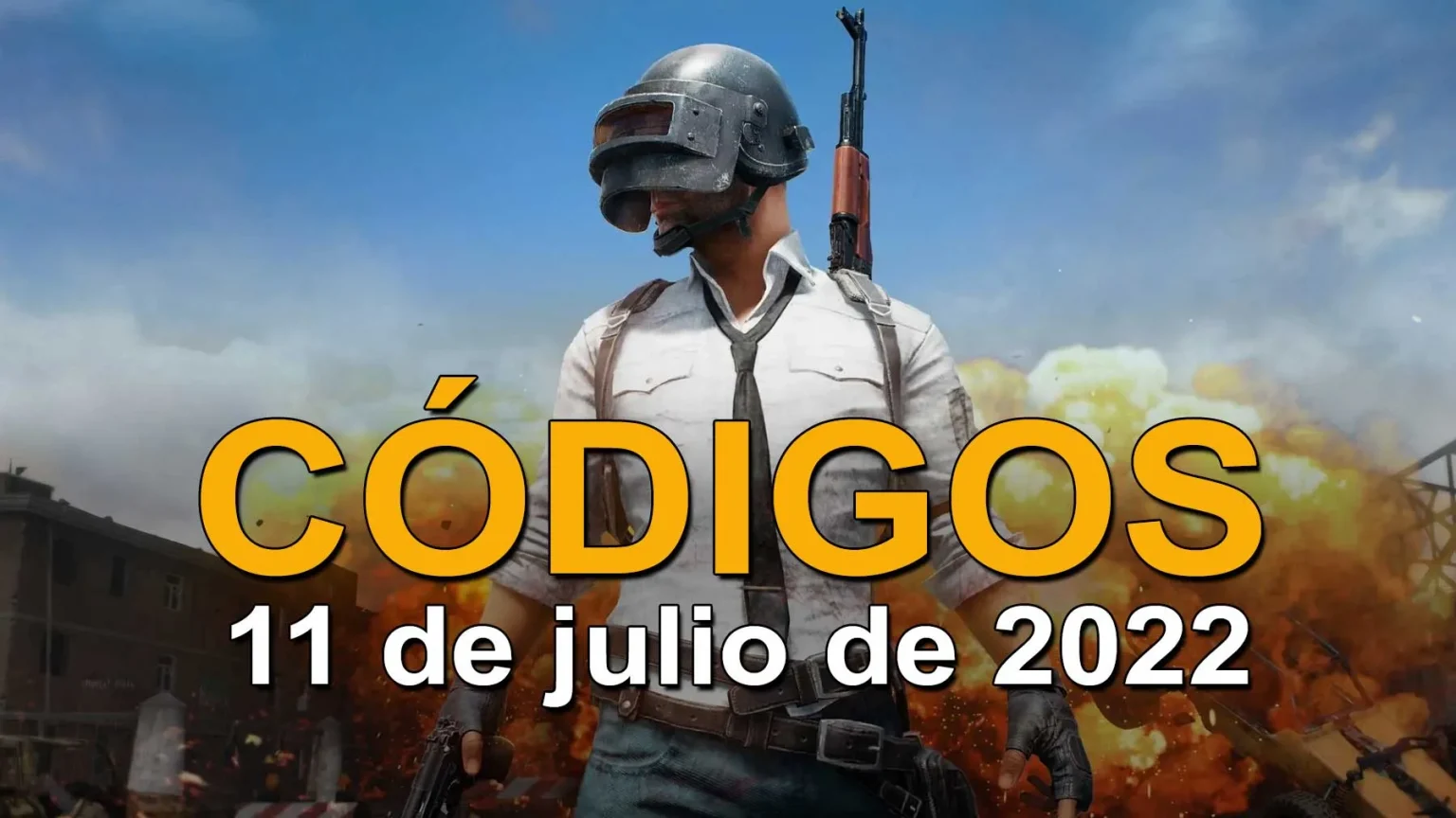Códigos PUBG del 11 de julio de 2022