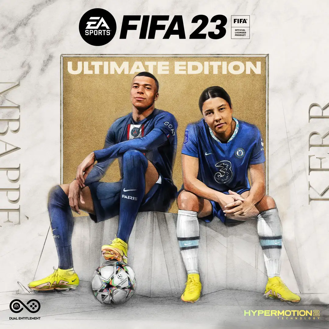 FIFA 23 Ultimate Edition con Mbappe y Sam Kerr