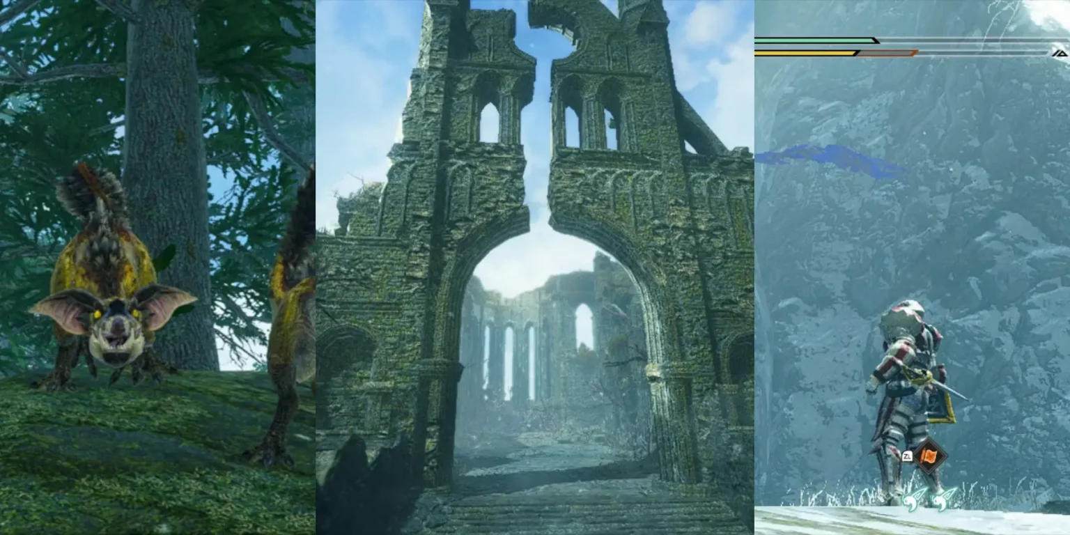 campamentos auxiliares en Monster Hunter Rise Sunbreak