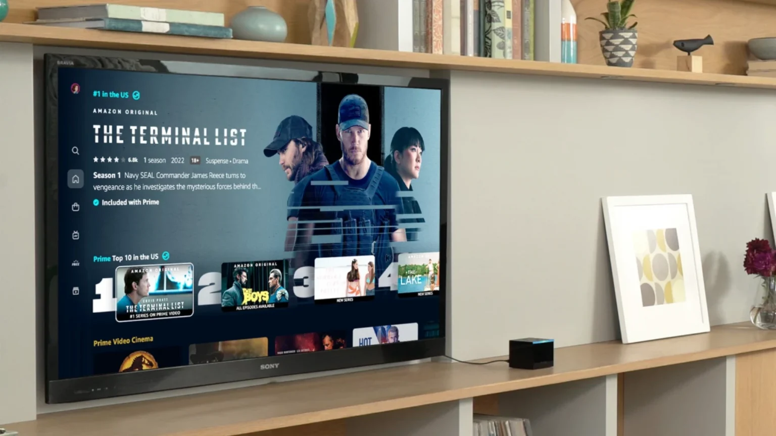 nueva interfaz de Amazon Prime Video
