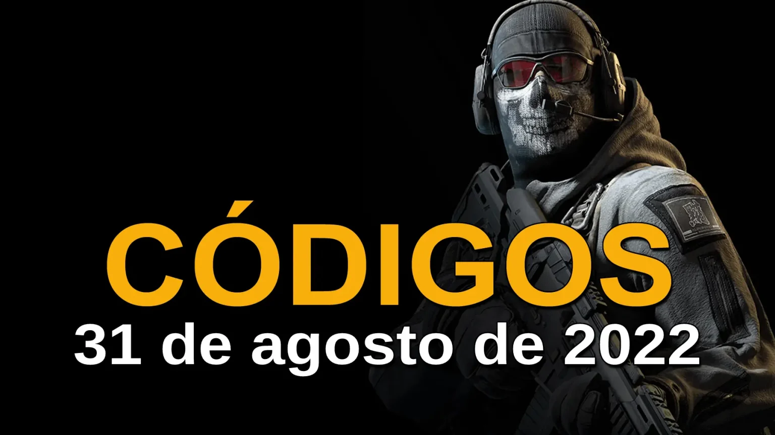 Códigos Call of Duty Mobile del 31 de agosto de 2022