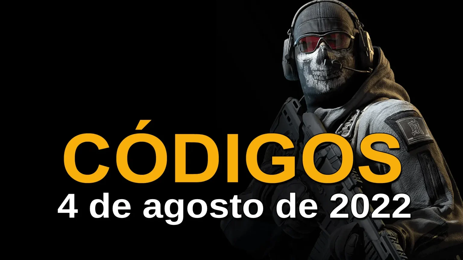 Códigos Call of Duty Mobile del 4 de agosto de 2022