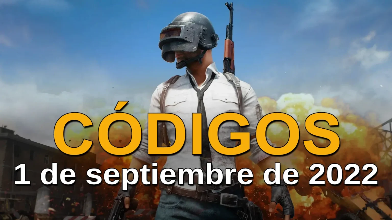 Códigos PUBG Mobile del 1 de septiembre de 2022