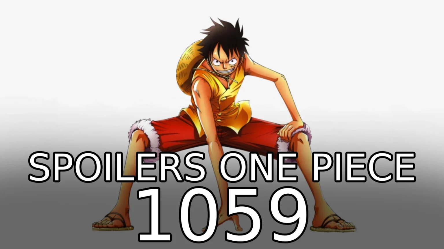 spoilers manga One Piece 1059