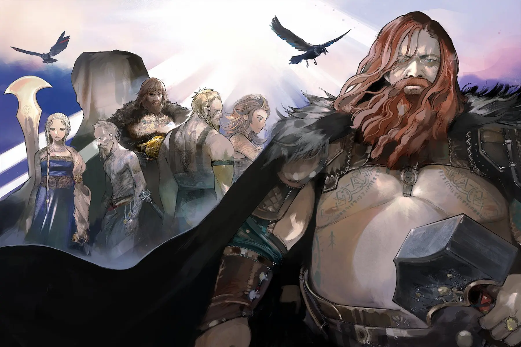 familia de Thor en God of War Ragnarok