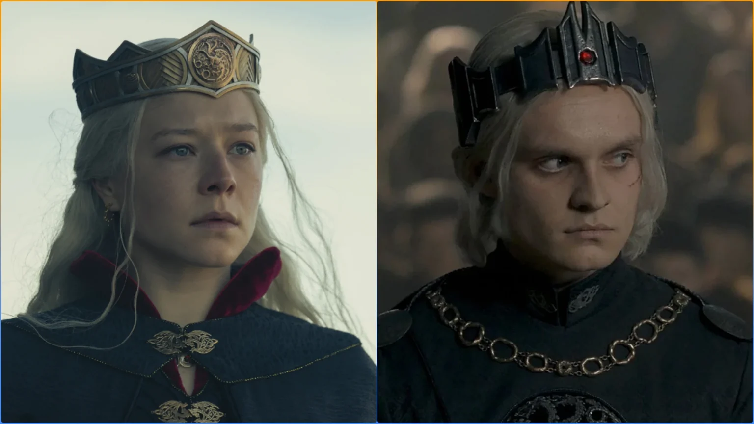 rhaenyra y aemond