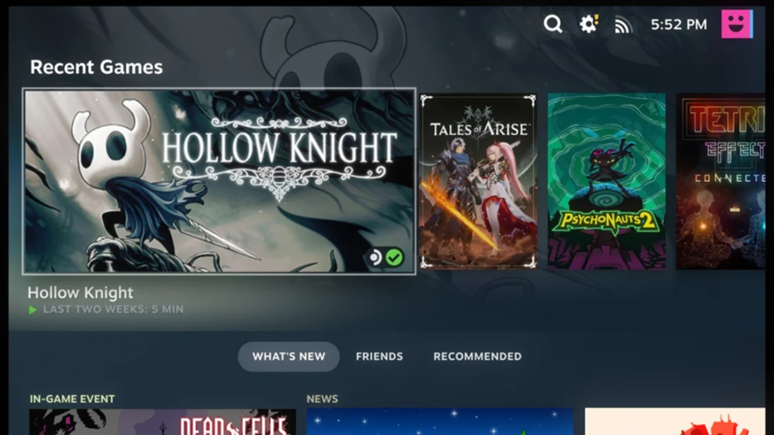 steam deck big picture