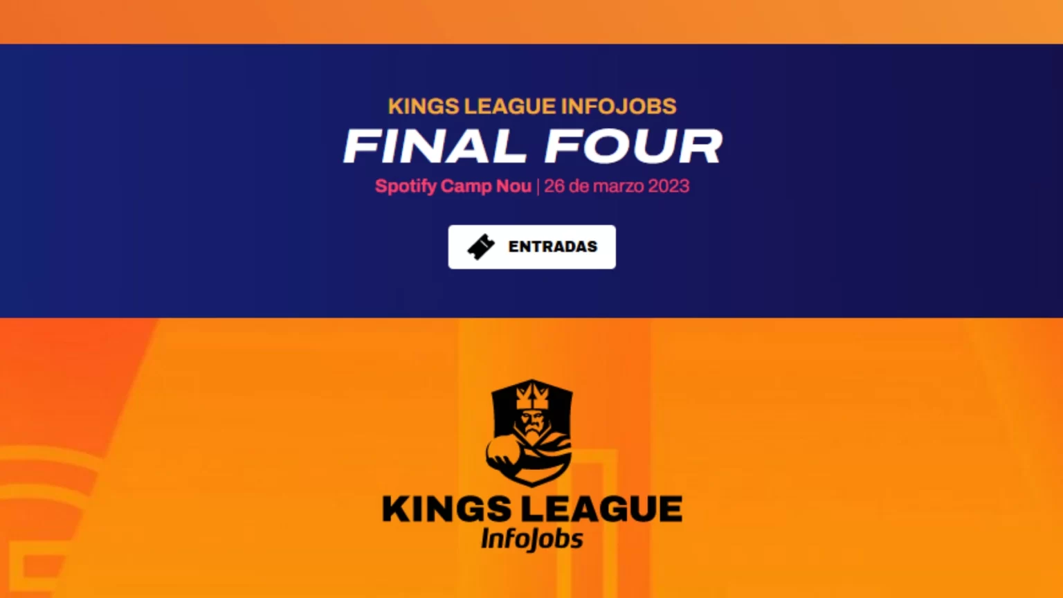 comprar entradas final Kings League Camp Nou